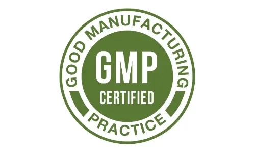GMP certified manufacturing facility claim